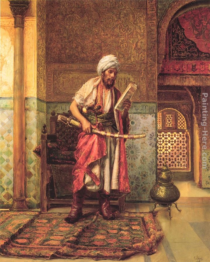 Clement Pujol de Guastavino Reading the Order of the Day